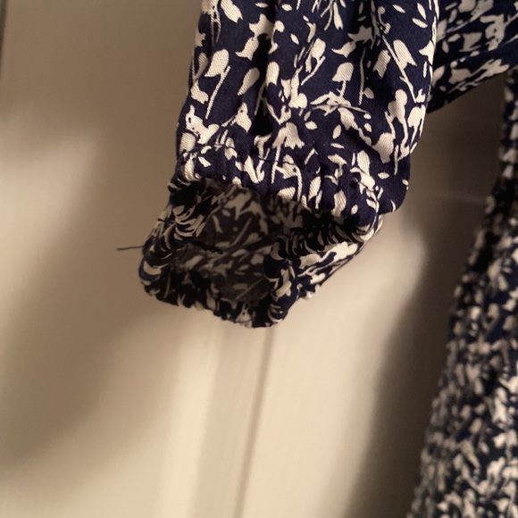 Brand New BloomChic Navy/White Wrap Dress…size 10 - Picture 3 of 7